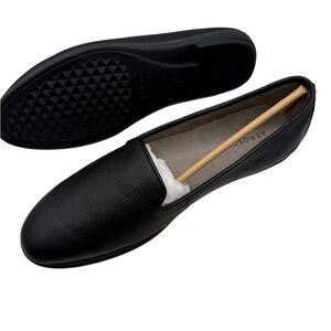 NEW AEROSOLES Betunia Women's Black Slip-On Loafers, Size 8.5M